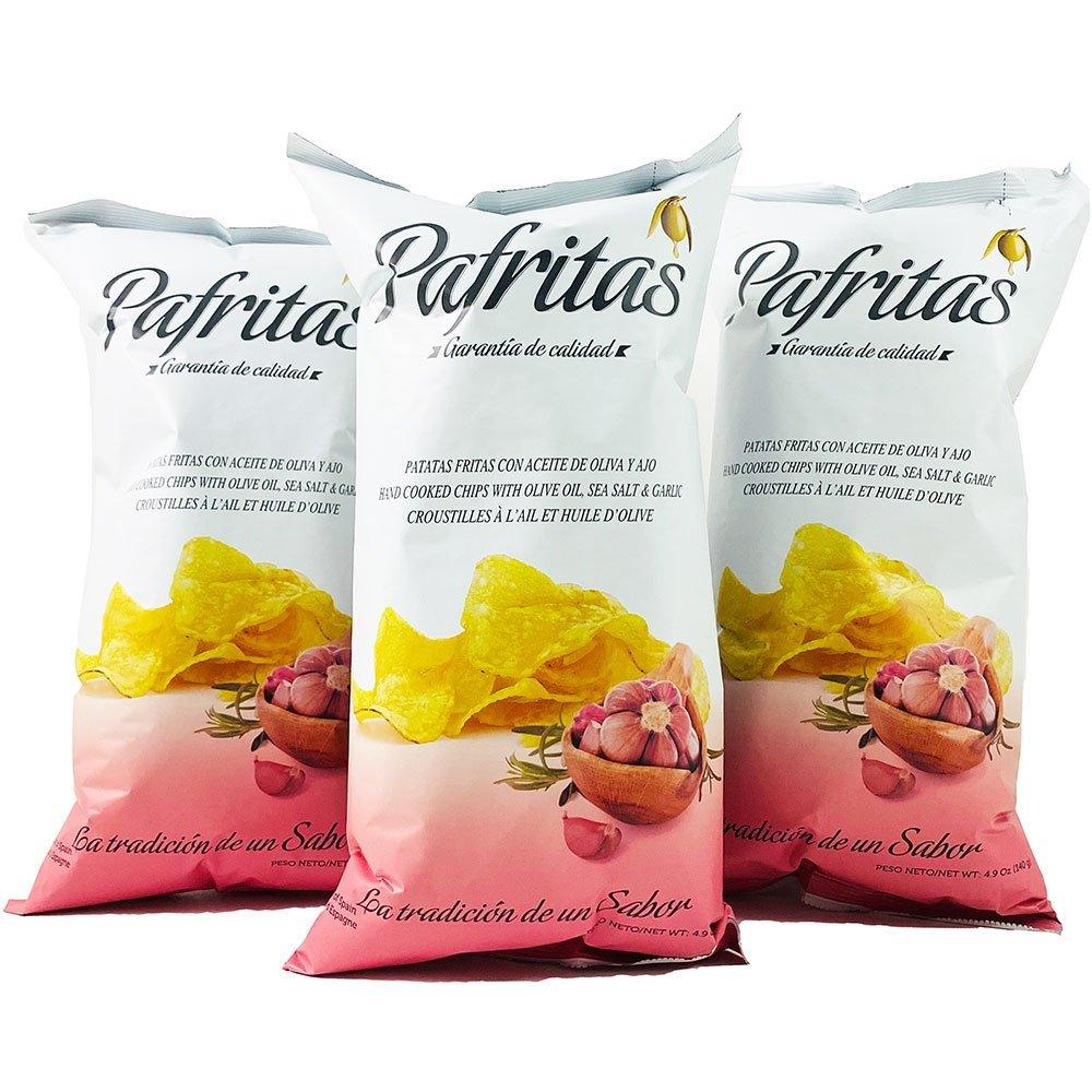 Pafritas Ajo Spanish Garlic Crisps 120g Pack - Provenance Hub
