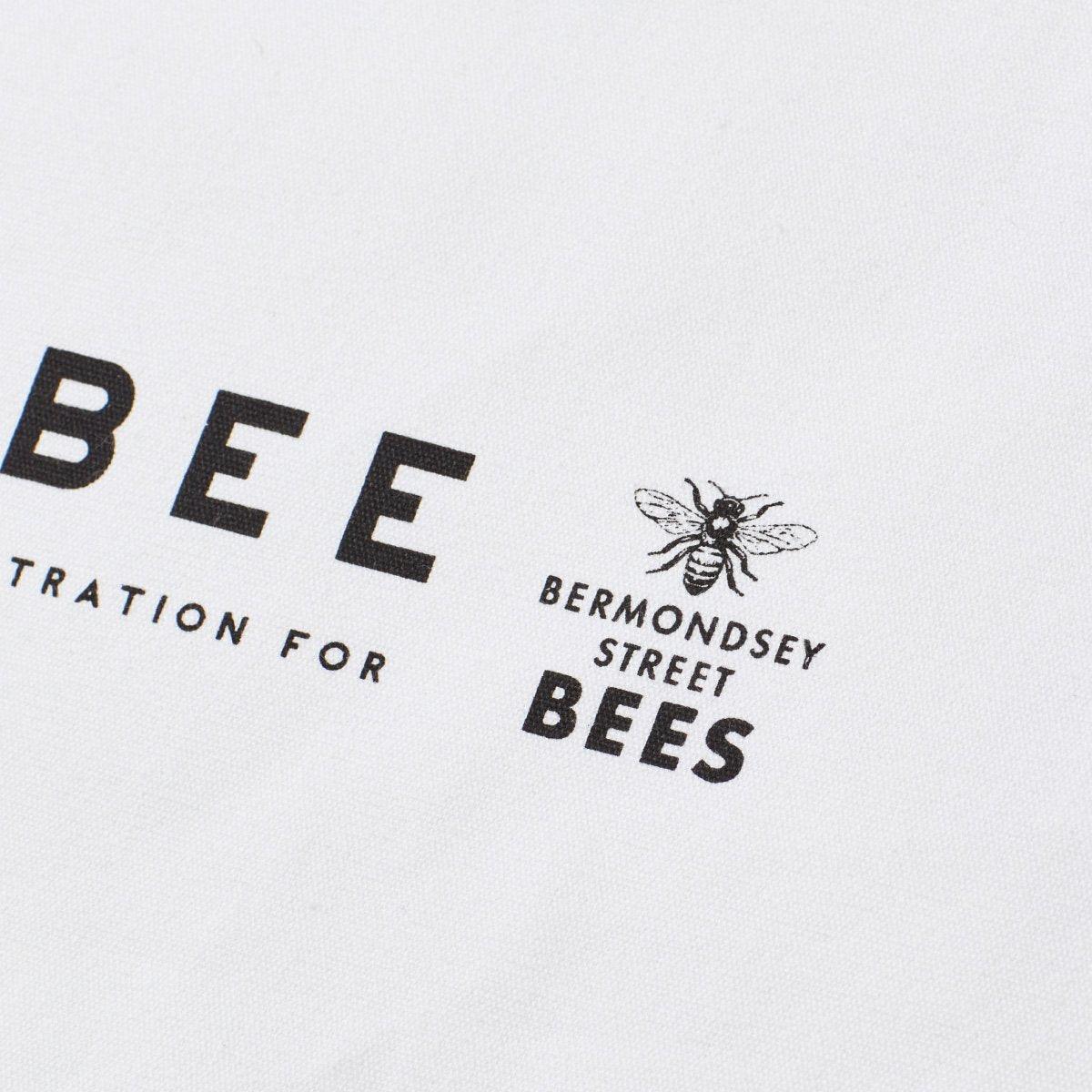 Bermondsey Street Bees Honeybee Teatowel - Provenance Hub