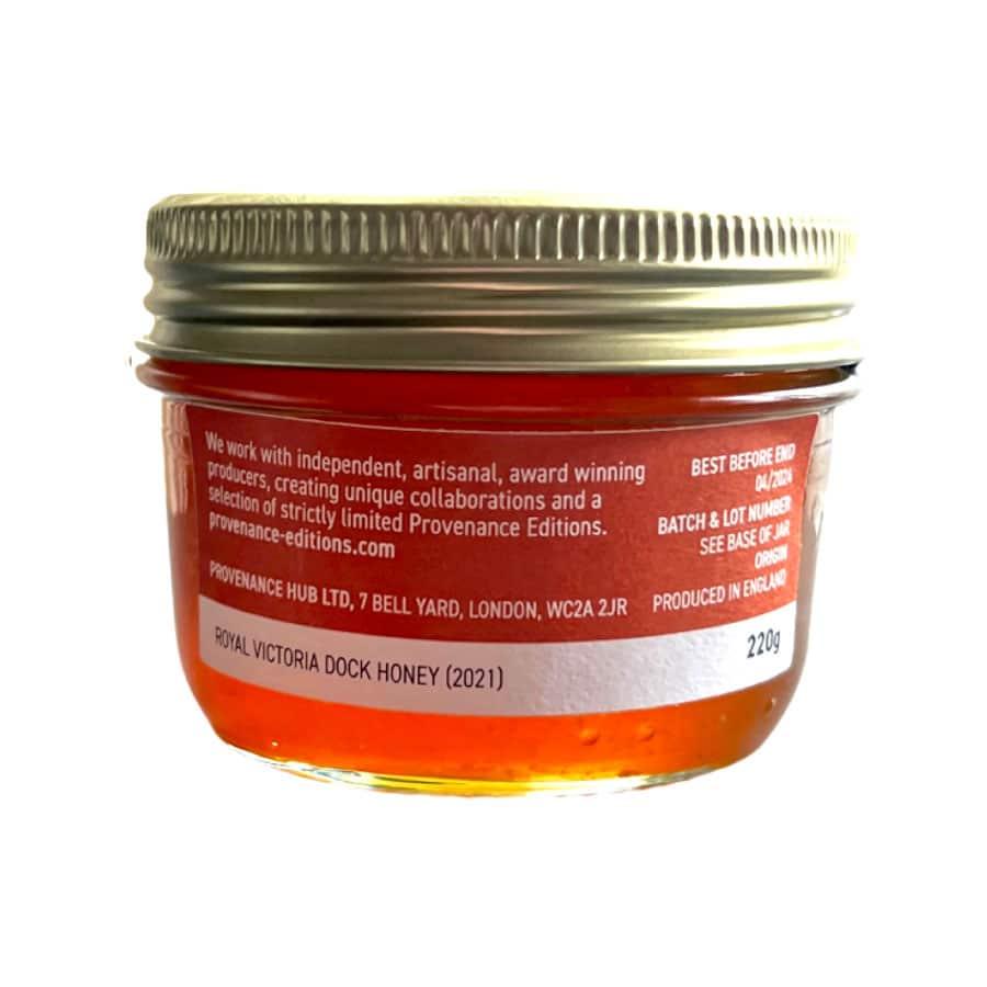 Bermondsey Street Bees Royal Victoria Dock Raw London Honey 220g - Provenance Hub