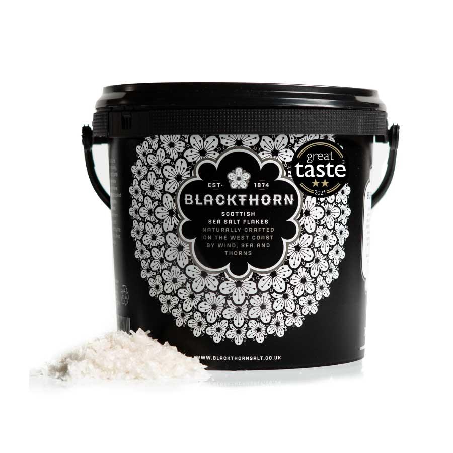 Blackthorn Scottish Sea Salt Flakes 1.4kg - Provenance Hub