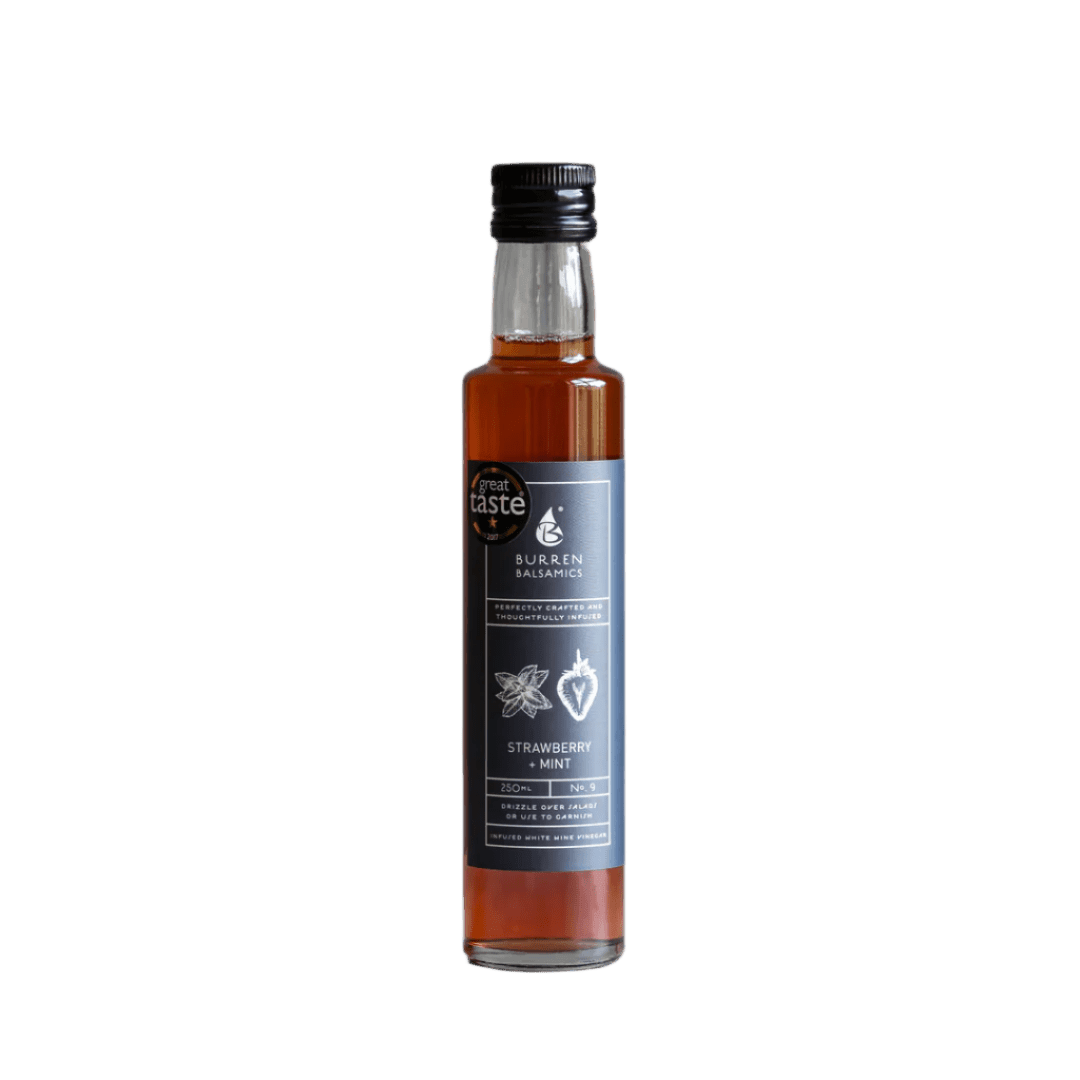 Burren Balsamics Strawberry & Mint Balsamic Vinegar 250ml - Provenance Hub