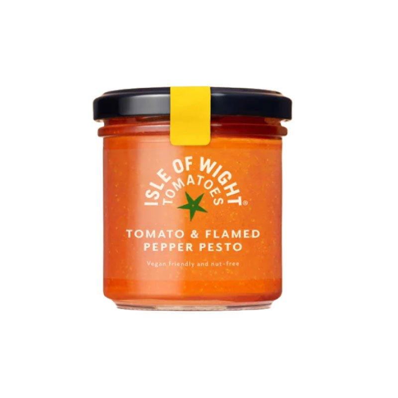 Isle of Wight Tomatoes Tomato & Flamed Pepper Pesto - Provenance Hub