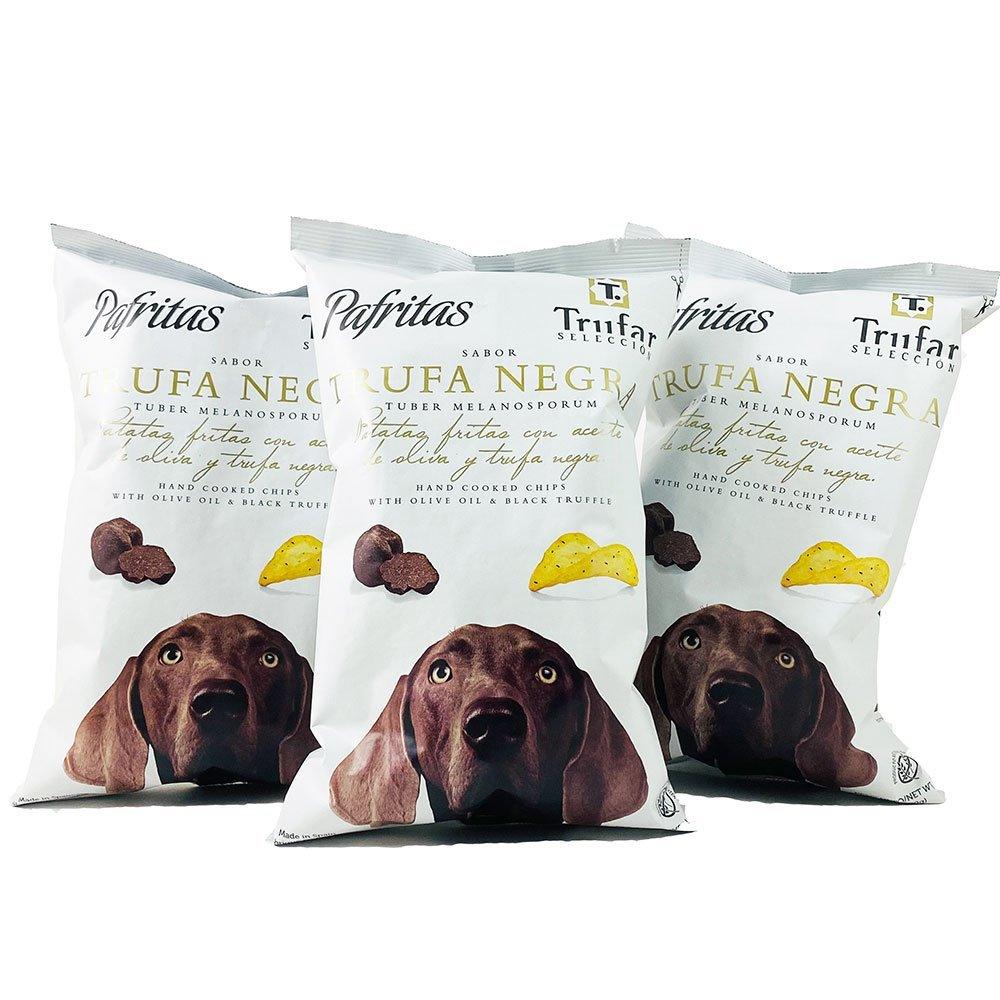 Pafritas Black Truffle Crisps 100g Pack - Provenance Hub