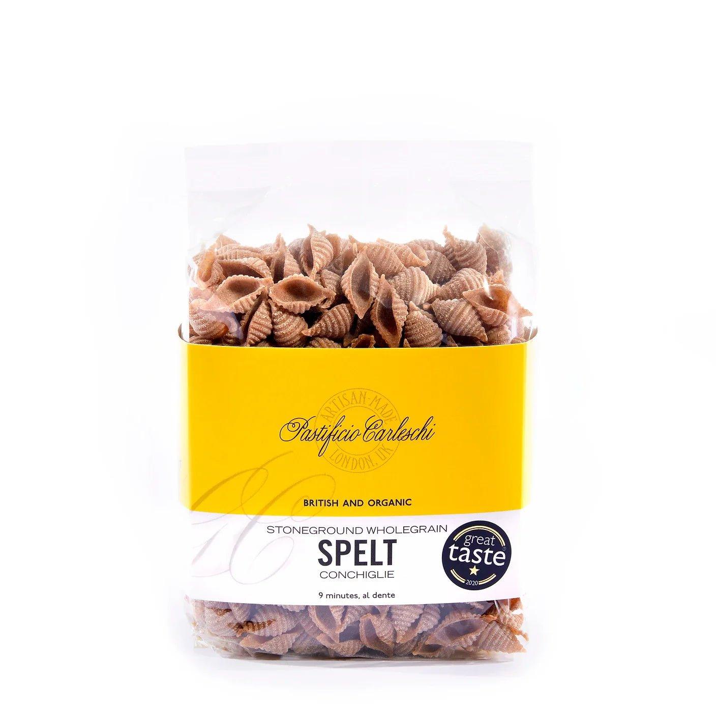 Pastificio Carleschi Wholegrain Spelt Conchiglie Pasta - Provenance Hub