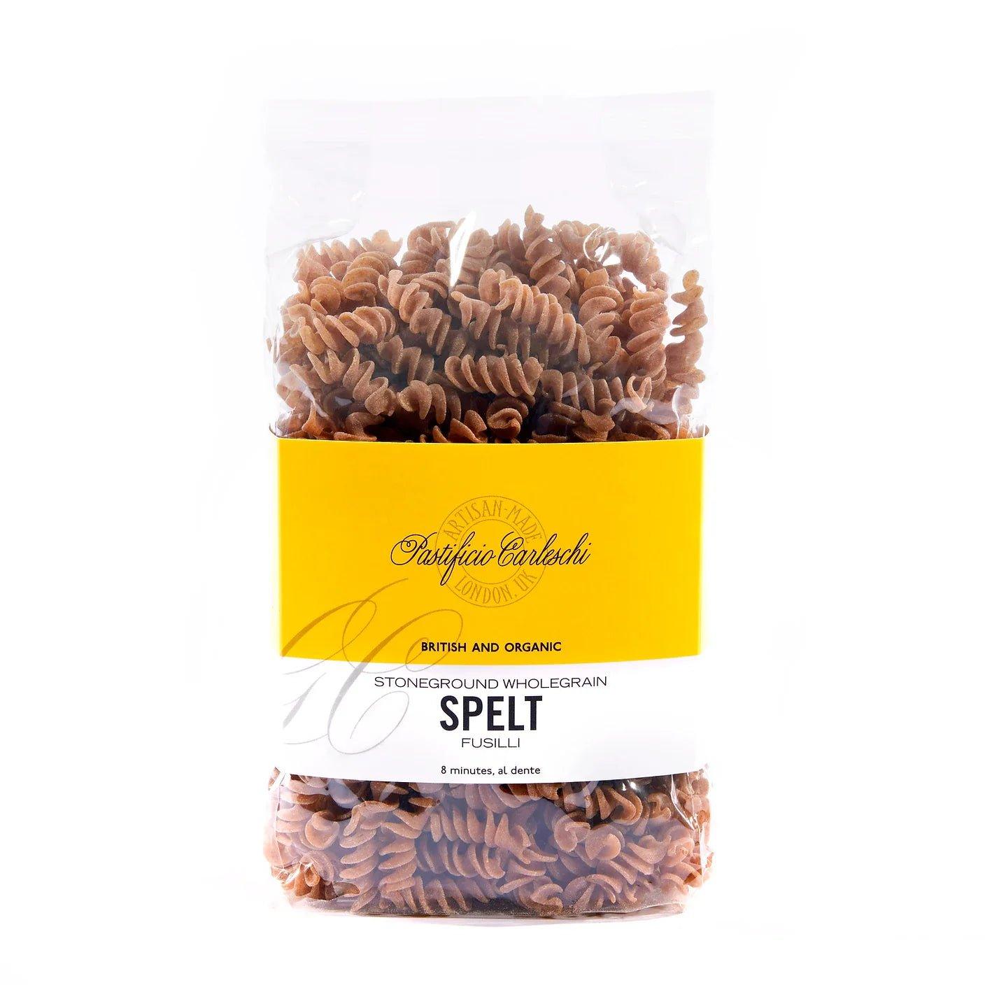 Pastificio Carleschi Wholegrain Spelt Fusilli Pasta - Provenance Hub