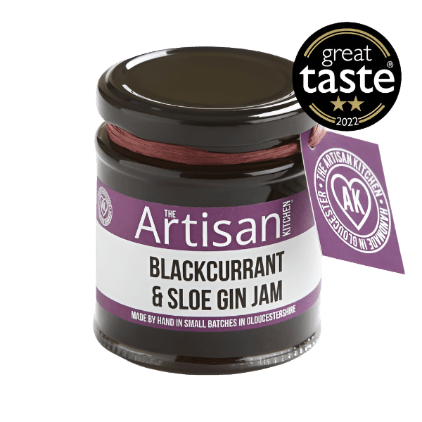 The Artisan Kitchen Blackcurrant Sloe Gin Jam - Provenance Hub