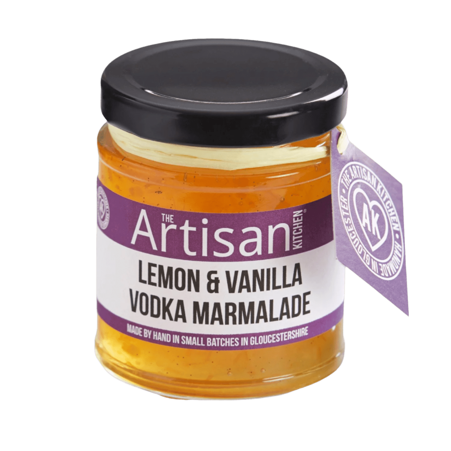 The Artisan Kitchen Lemon Vanilla Vodka Marmalade - Provenance Hub