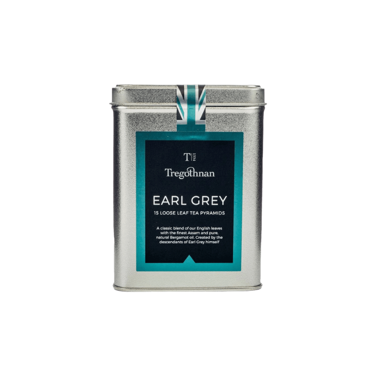 Tregothnan Earl Grey Tea 15 Pyramid Caddy - Provenance Hub