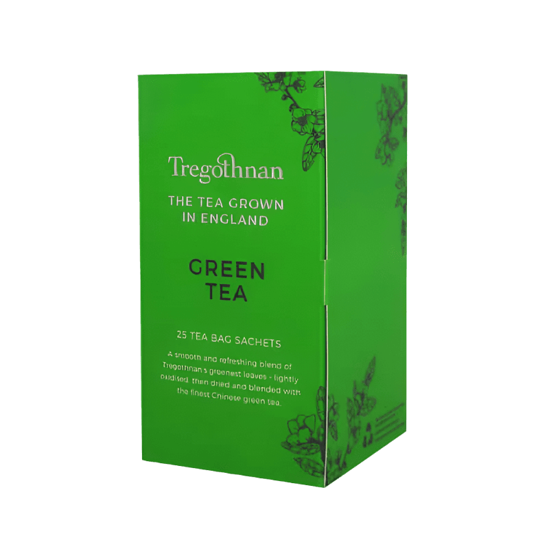 Tregothnan Green Tea 25 Tea Bag Box - Provenance Hub