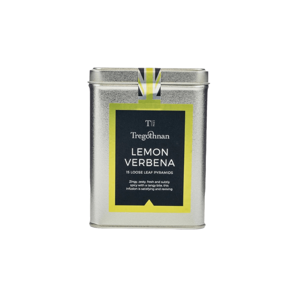 Tregothnan Lemon Verbena Tea 15 Pyramid Caddy - Provenance Hub