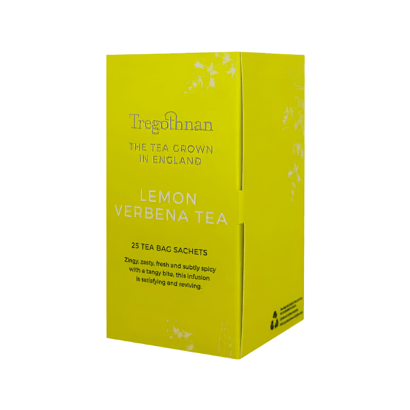 Tregothnan Lemon Verbena Tea 25 Tea Bag Box - Provenance Hub