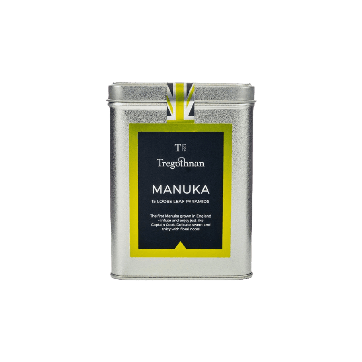 Tregothnan Manuka Tea 15 Pyramid Caddy - Provenance Hub