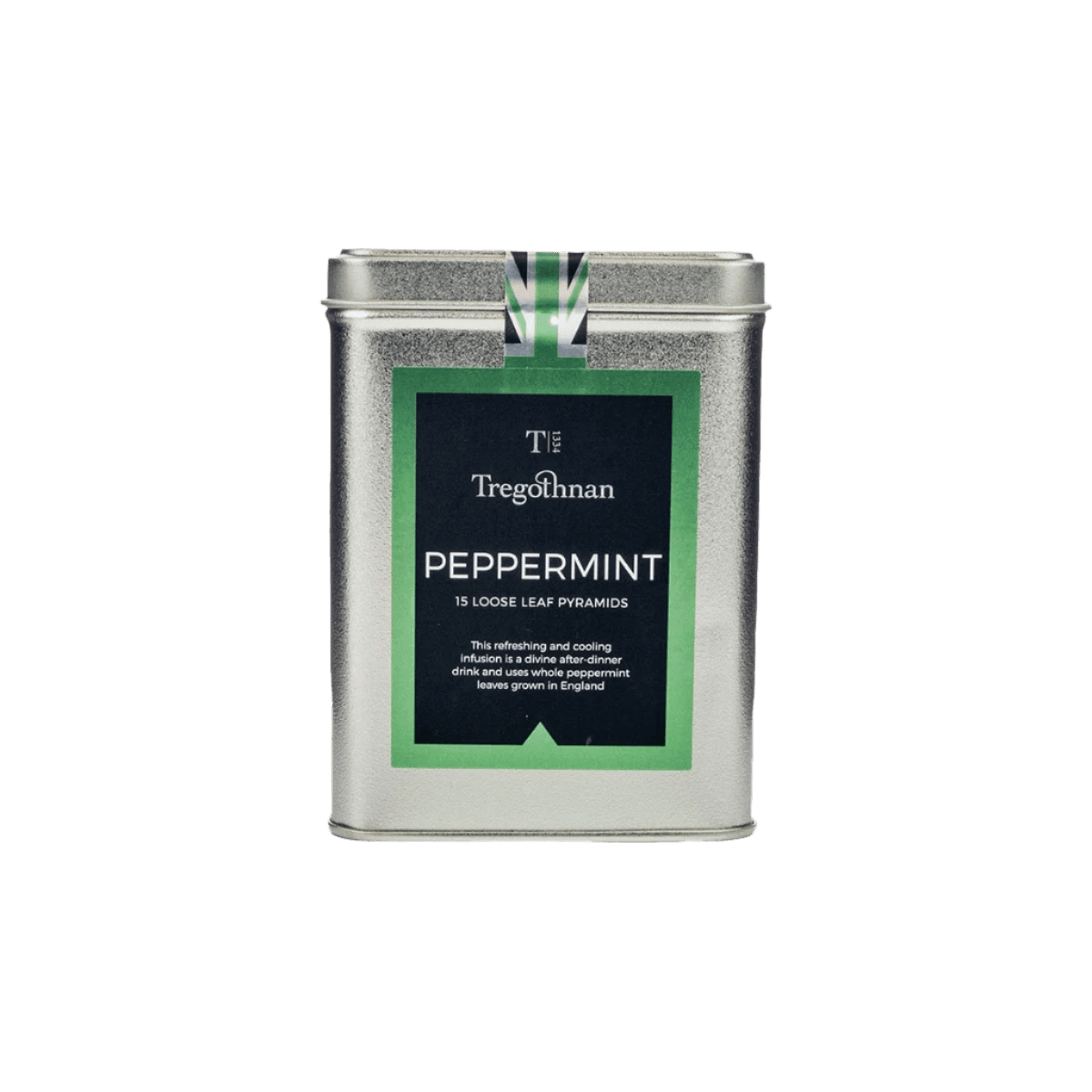 Tregothnan Peppermint Tea 15 Pyramid Caddy - Provenance Hub