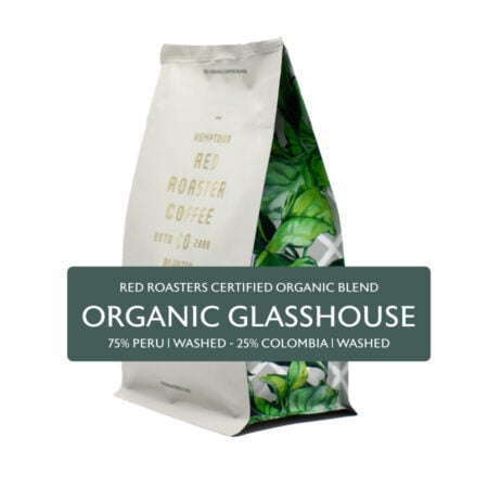 Red Roaster Organic Glasshouse Coffee
