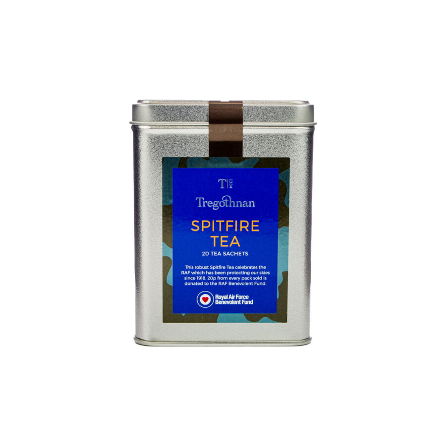 Tregothnan Spitfire Tea 20 Sachet Tin