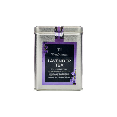 Tregothnan Lavender Black Tea Loose Leaf Tin 50 Caddy