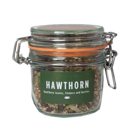 Herb Heaven Devon Hand Picked Hawthorn Herbal Tea Blend 30g Jar