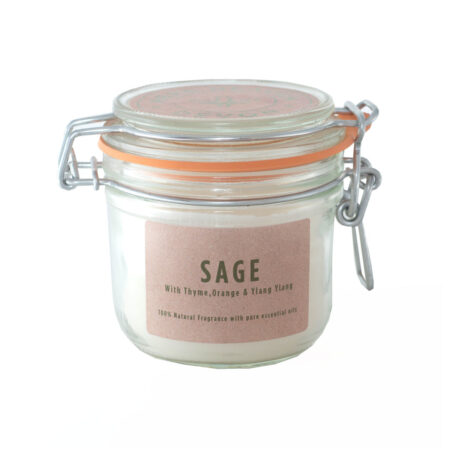 Herb Heaven Devon Sage (with Thyme, Orange & Ylang Ylang) Jar Candle 200g