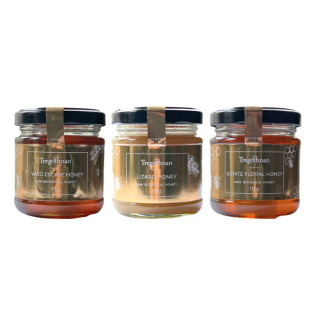 Tregothnan Sustainable Cornish Honey Tasting Pack Trio 3x113g